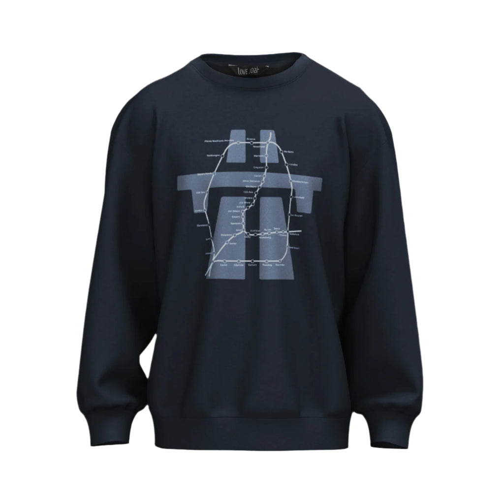 Highways Sweater | navy