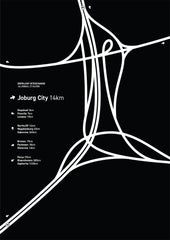 Interchange Posters | set of three | black