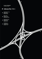 Interchange Posters | set of three | black
