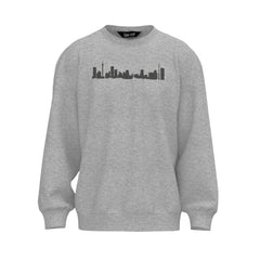 Skyline Sweater | melange grey