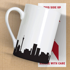 Skyline Mug  | set of four