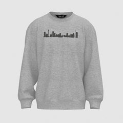Skyline Sweater | melange grey